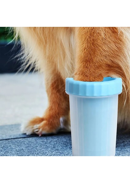 Silikon Jel Fırçalı Kedi Köpek Pati Ayak Temizleme Kovası (Ithal Ürün) indirimleri