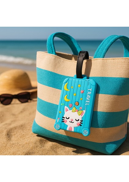 Sırt Çantası, Spor Çantası, El Valizi, Bagaj Çanta Bavul Valiz Isimlik Etiketi Renkli ve Esnek Mascot ve Uyarı Yazılı Çanta Aksesuarı Yedek Kart Hediye fiyatları