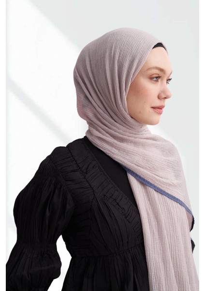 Müslin Biyeli Şal - Duman modelleri