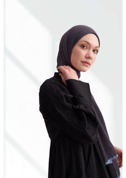 Müslin Biyeli Şal - Gri Mavi fiyatları