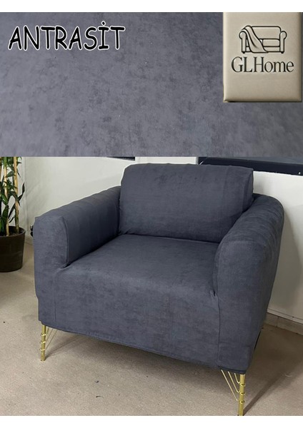 Süet Detaylı Angora Kumaş Tekli Komple Giydirme Tekli & Berjer , Bohem, Porto, Vb Model Koltuk Kılıfı fırsatları