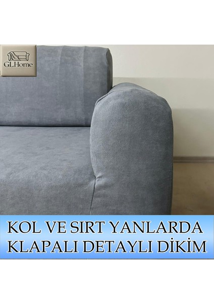 Süet Detaylı Angora Kumaş Tekli Komple Giydirme Tekli & Berjer , Bohem, Porto, Vb Model Koltuk Kılıfı fiyatları