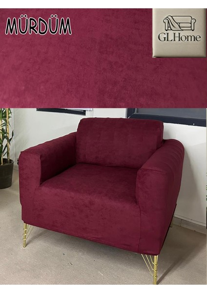 Süet Detaylı Angora Kumaş Tekli Komple Giydirme Tekli & Berjer , Bohem, Porto, Vb Model Koltuk Kılıfı indirimleri