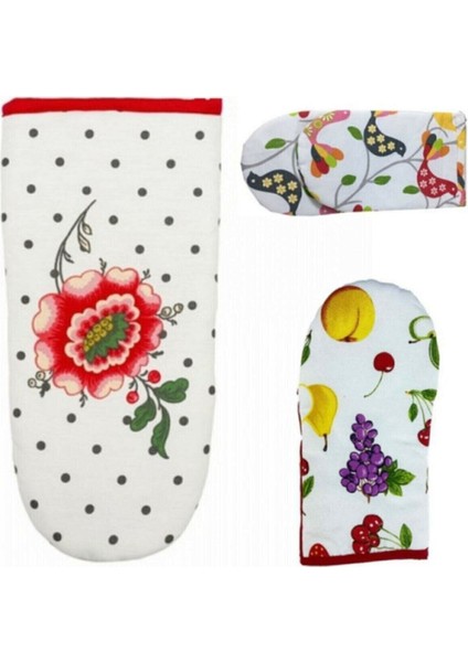 Turuncu Yanmaz Fırın ve Ocak Eldiveni, Güvenle Kullanım Için Tasarlandı