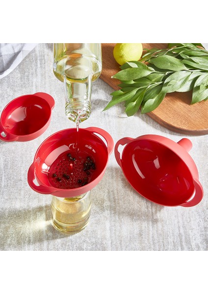 Huni Seti Süzgeçli 3lü Huni Seti Qlux Bpa Içermez Huni Seti Gıdaya Uygun Huni Seti fiyatları
