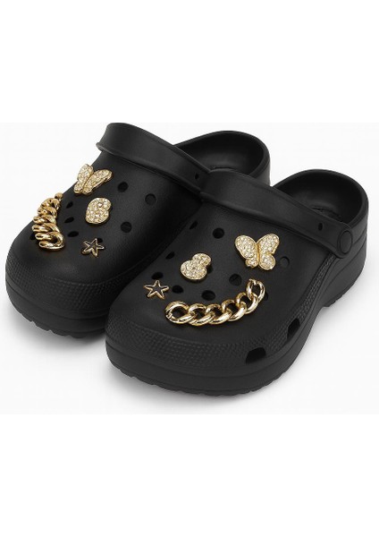 Norel Street Twıngo 205 Yüksek Taban Taşlı Terlik Cross Terlik Bayan Hastane Plaj Günlük Kullanım