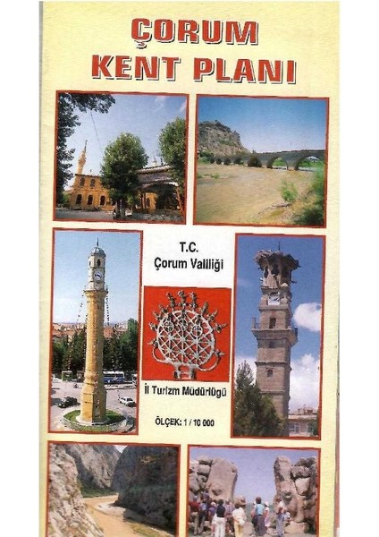 Çorum Kent Planı City Plan (Harita Map)