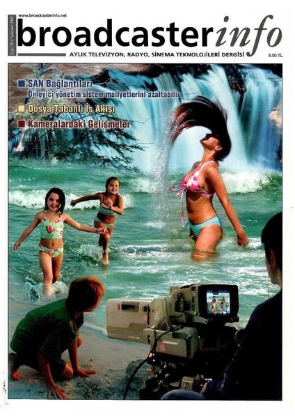 Broadcasterinfo: Aylık Televizyon, Radyo, Sinema Teknolojileri Dergisi - Kameralardaki Gelişmeler (Sayı: 76-Temmuz 2010 Retro Koleksiyon Eski Baskı)