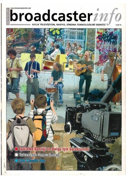 Broadcasterinfo: Aylık Televizyon, Radyo, Sinema Teknolojileri Dergisi - Çok Kanallı Ses (Sayı: 74-Mayıs 2010 Retro Koleksiyon Eski Baskı)