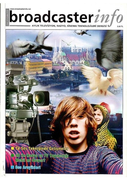 Broadcasterinfo: Aylık Televizyon, Radyo, Sinema Teknolojileri Dergisi - Tv Ses Tekniğinde Gelişmeler (Sayı: 71-Şubat 2010 Retro Koleksiyon Eski Baskı)