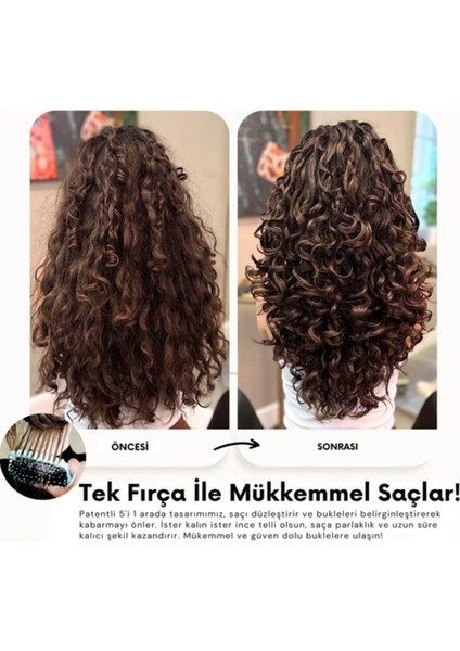 Sihirli Bukleler Magical Curl Kıvırcık Saç Fırçası - 58 fiyatları