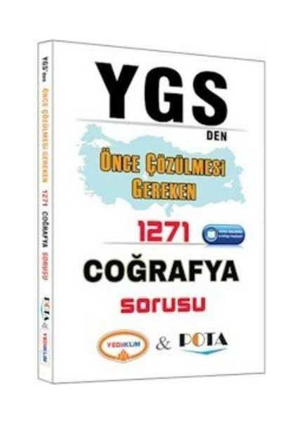 Yediiklim Ygs Den Önce Çözülmesi Gereken 1271 Coğrafya Sorusu Yediiklim Yayınları