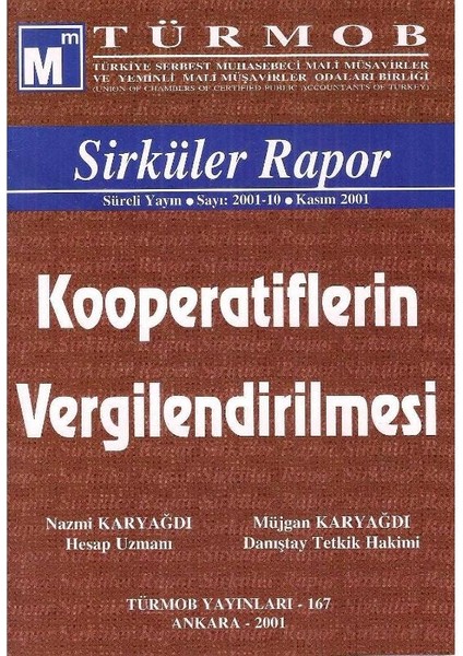 Sirküler Rapor - Kooperatiflerin Vergilendirilmesi