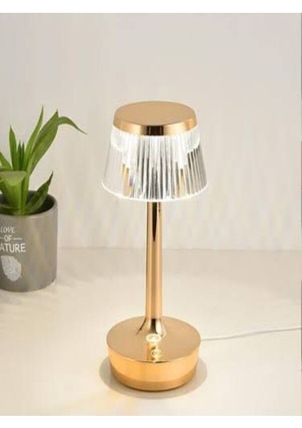 Rıo Masa Aydınlatması,şarjlı,dokunmatik,3 Işık Renk Işık Modu