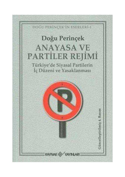Anayasa ve Partiler Rejimi; Türkiye'de Siyasal Partilerin Iç Düzeni ve Yasaklanması