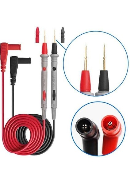 Powermaster 3014B Iğne Tip Multimetre - Ölçü Aleti Probu 1000V 10A (106 cm Uzunluk)