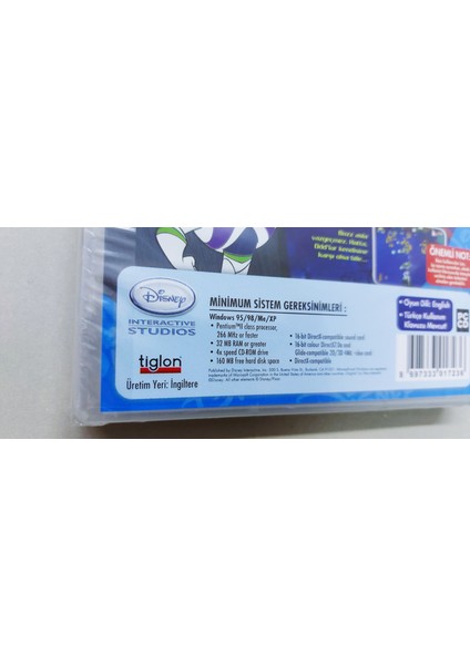 Toy Story Buzz Işık Yılı Pc CD Bilgisayar Oyunu fırsatları