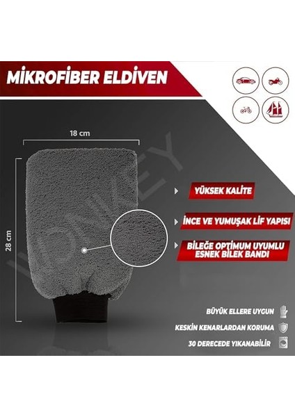 - Mikrofiber Oto Yıkama Eldiveni ve Araç Pasta Cila Eldiveni - Araba Köpükleme Yıkama ve Mop Temizlik Eldiveni fiyatları