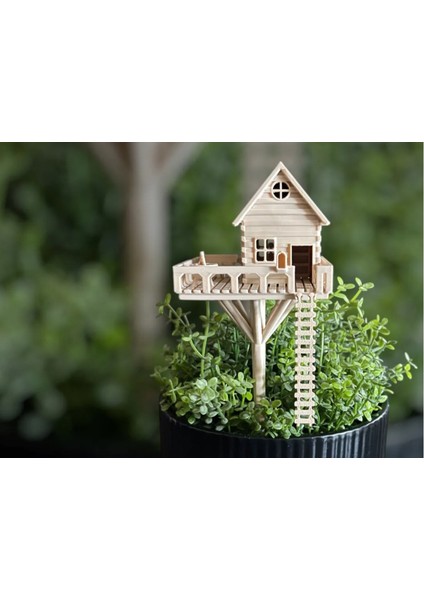 Saksı Dekoru,model Ev,maket Ev,saksılar Için Harika Dekor