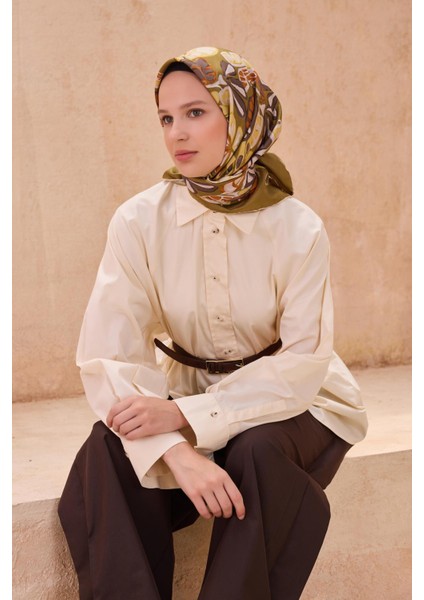 Saf Ipek Eşarp 4114D-36-TIVIL fiyatları