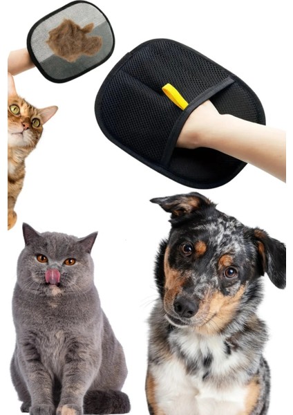Statik Tüy Toplama Eldiveni | Kedi Köpek Tüyü Temizleyici Eldiven | Leke Bırakmaz Kolay Temizlik fırsatları