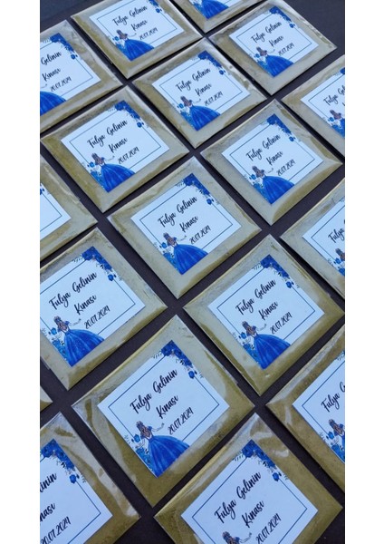 50 Adet Kına Paketli Hediyelik Dağıtmalık Kına Gecesi 6 Ay Kınası Asker Kınası Sünnet Kınası