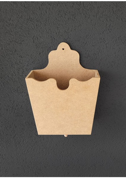 Boyanabilir Ham Mdf Askılı Kapı Önü Gazetelik ve Çiçeklik, Şık ve Fonksiyonel Tasarım modelleri