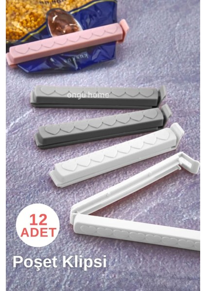 12 Adet Poşet Klipsi Poşet Mandalı Torba ve Poşet Kapama fiyatları