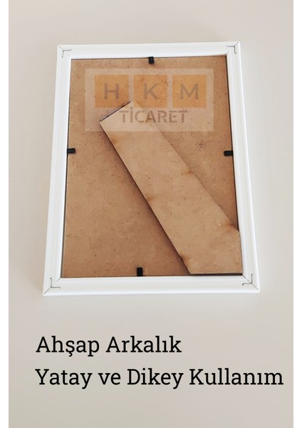 15X21 cm Fotoğraf Çerçevesi! Ahşap Ayaklı Pvc Camlı Dekoratif Masaüstü Çerçeve! Gold Renk modelleri