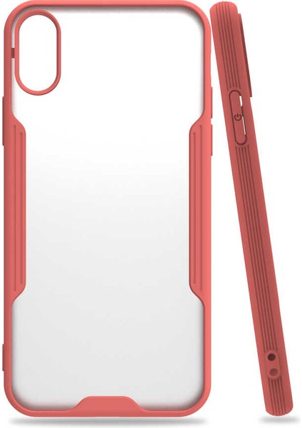 iPhone Xs 5.8 Uyumlu Vlmr Parfe Kapak-Pembe