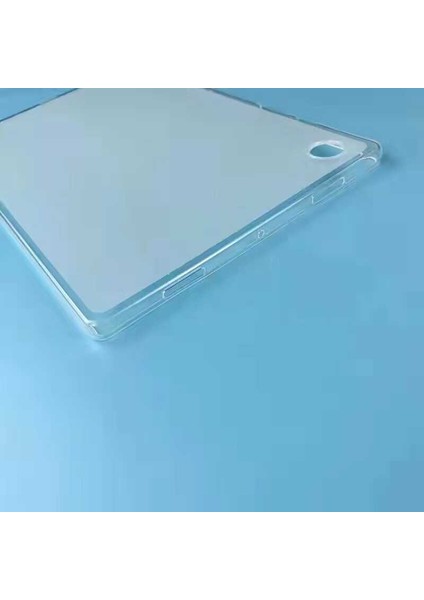 Galaxy Tab A8 10.5 SM-X200 (2021) Kılıf Uyumlu Vlmr Tablet Süper Silikon Kapak-Renksiz modelleri