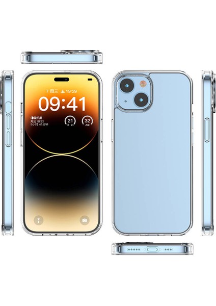 Apple iPhone 15 Kılıf Vlmr Coss Kapak-Renksiz indirimleri