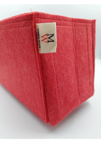 Tek Suluklu Canta Icı Duzenleyıcı Kırmızı Renk