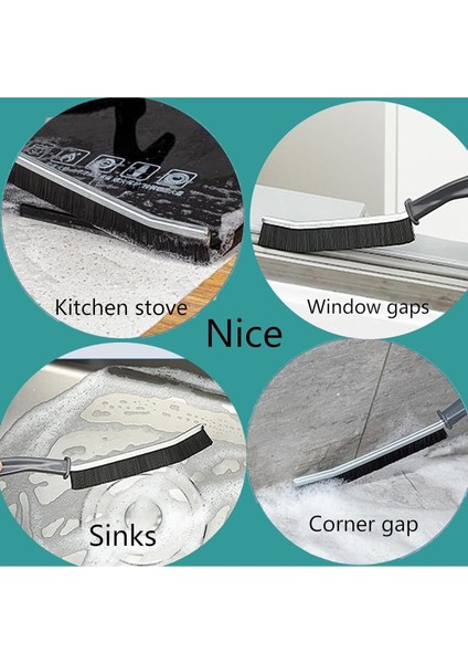 Ince Temizlik Fırçası Derz Arası Banyo Mutfak Lavabo Detay Temizleme Fırçası 2 Adet modelleri