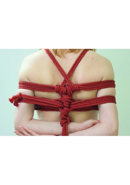 Shibaritürk Kırmızı Jüt Bondage Shibari İpi 8mm/8mt fiyatları