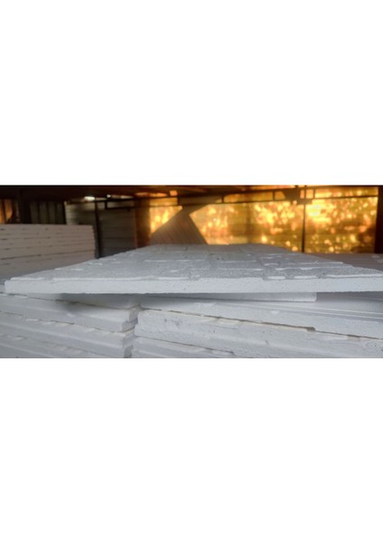 Buz Taşı Desenli Sert Duvar Paneli 4 Adet (2 M²), Beyaz, Şık ve Modern Dekor Için Ideal fiyatları