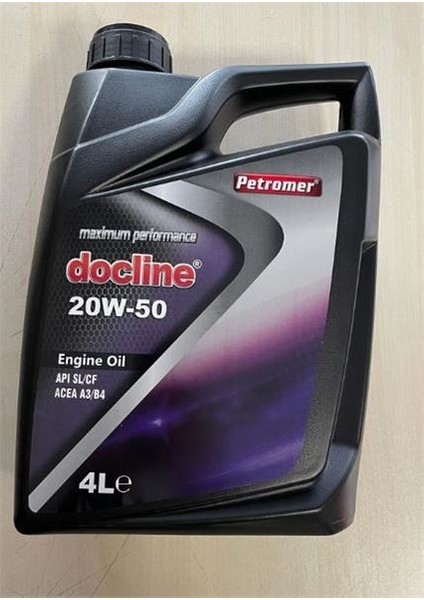 20W50 Motor Yagı 4lt Doclıne