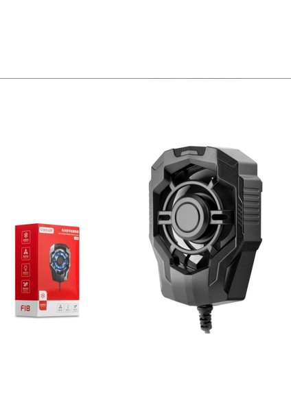Telefon Soğutucu Fan LED Siyah F18 Işlemcilerinizi Soğutmak Için Tasarlanmış, 3 Lüset modelleri