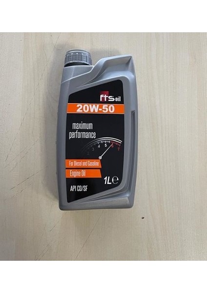 20W50 Motor Yagı 1lt Fts