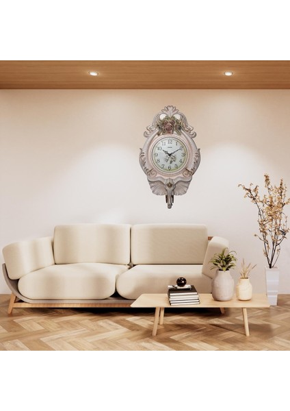 Duvar Saati Fil Temalı Büyük Polyester Saat Ack No.2 40 x 67 cm modelleri