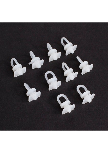 Perde Düğmesi 10 Adet Dikdörtgen Tabanlı