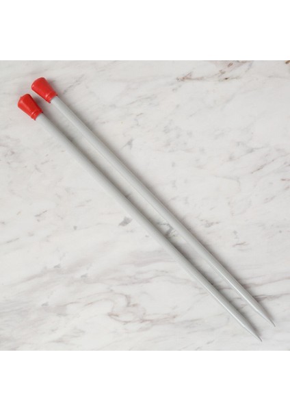 Loren Crafts 10 mm 35 cm Klasik Alüminyum Örgü Şiş