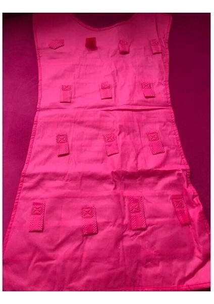 Elbise Şeklinde Takı Organizeri - Pembe modelleri