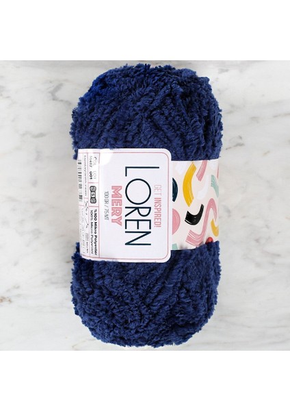 Mery Petrol Mavisi El Örgü Ipi - M417 - 34322