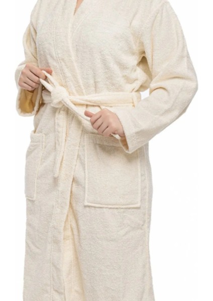 Bornoz Unısex - Pamuklu - Regular Kalıp