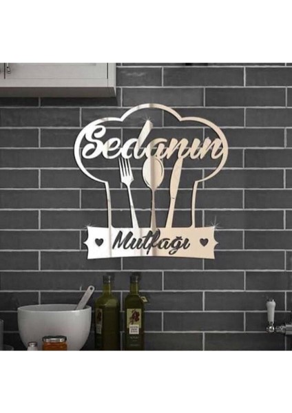 Mutfak Duvar Süsü, Pleksi, Ölçüler: 40X35 Cm, Şık ve Modern Tasarım