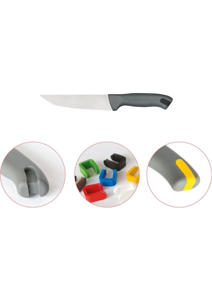 12,5 cm Siyah Kasap Bıçağı No:0, Dayanıklı ve Şık Tasarım