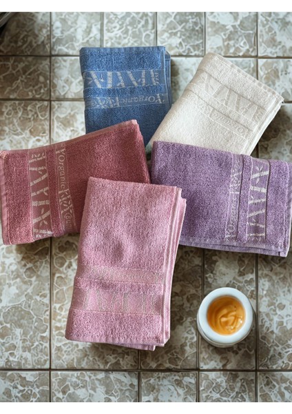 5'li Renkli Bamboo Mutfak Havlusu 30X50, Şık ve Yumuşak Temizlik Seti