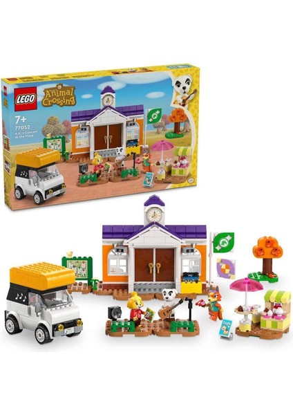 77052 LEGO Animal Crossing K.k. Meydan Konseri 550 Parça +7 Yaş indirimleri