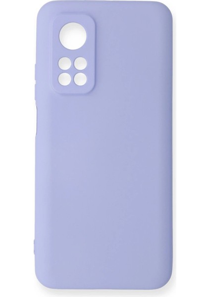 Xiaomi Mi 10T Kılıf Nano Içi Kadife Silikon - Lila - NX1012-2669